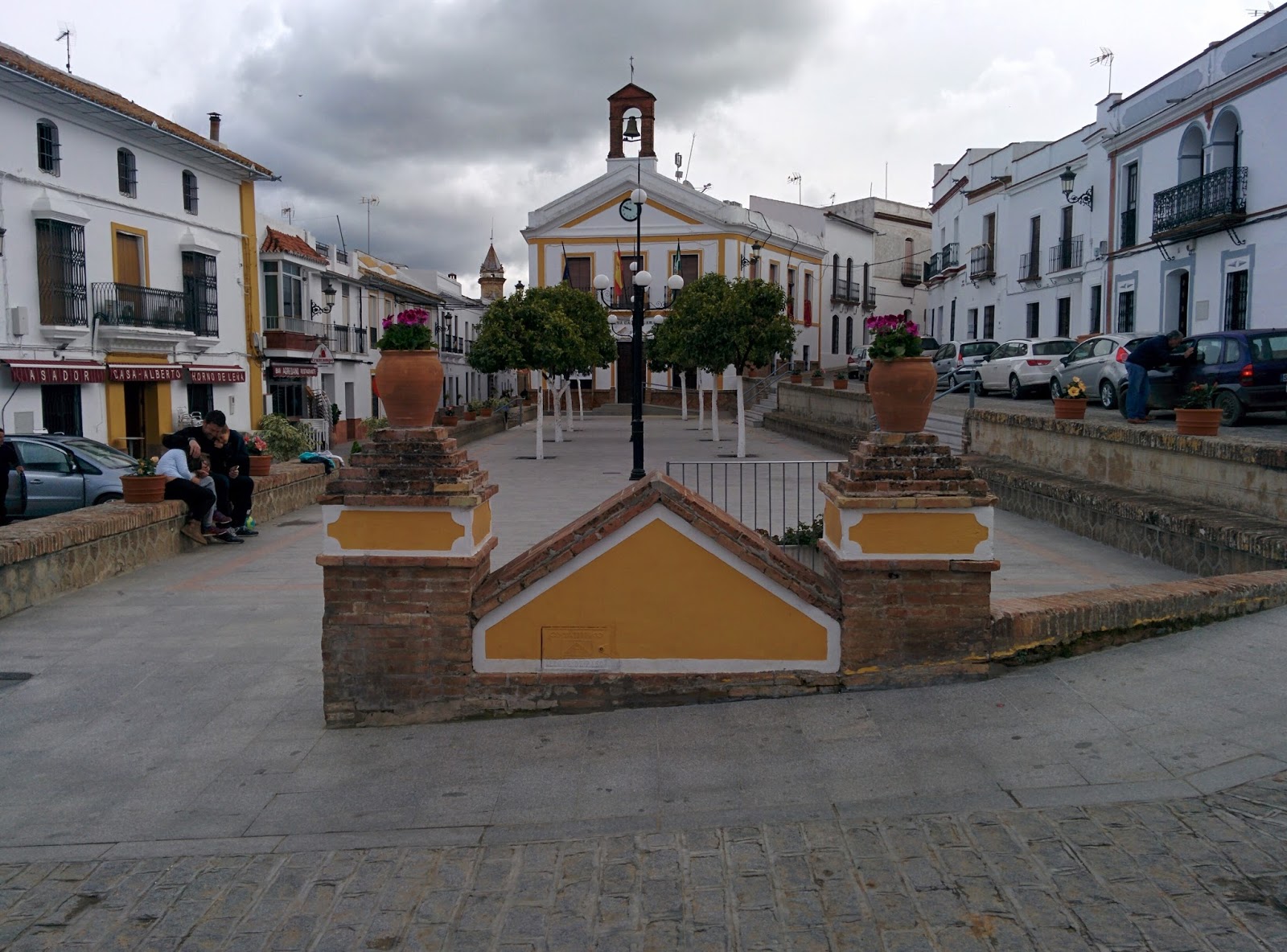 La Puebla de los Infantes, un pueblo encantador Una fuente, un