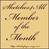 I won Member of the Month for October 2013