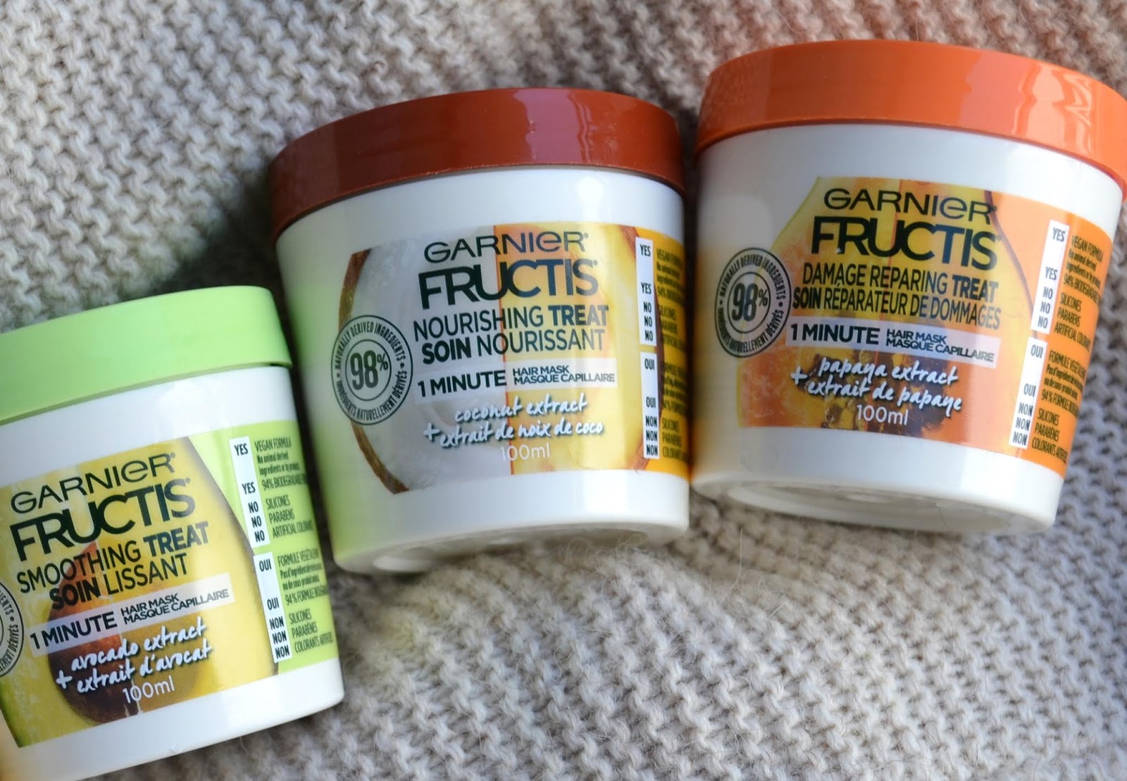 HAIR | Garnier Fructis 1 Minute Hair Treats | Cosmetic Proof | Vancouver  beauty, nail art and lifestyle blog