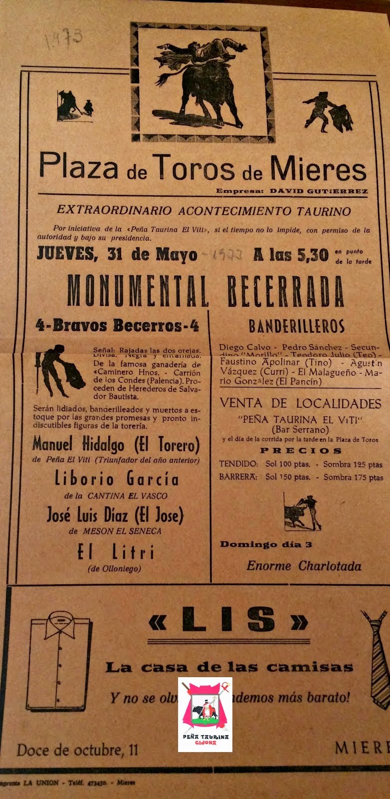 mieres toros