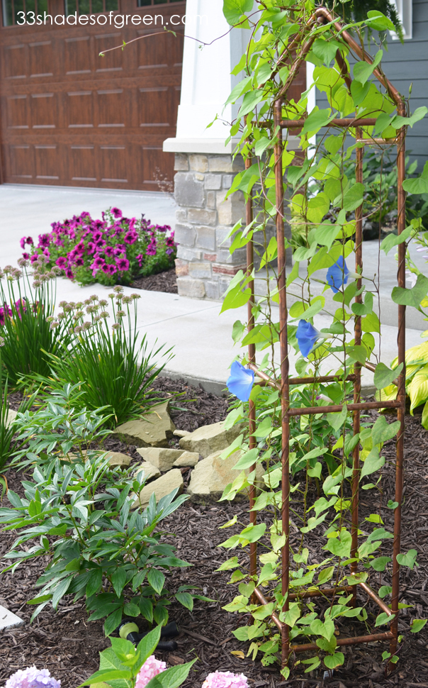 33 Shades of Green DIY Copper Trellis Tutorial