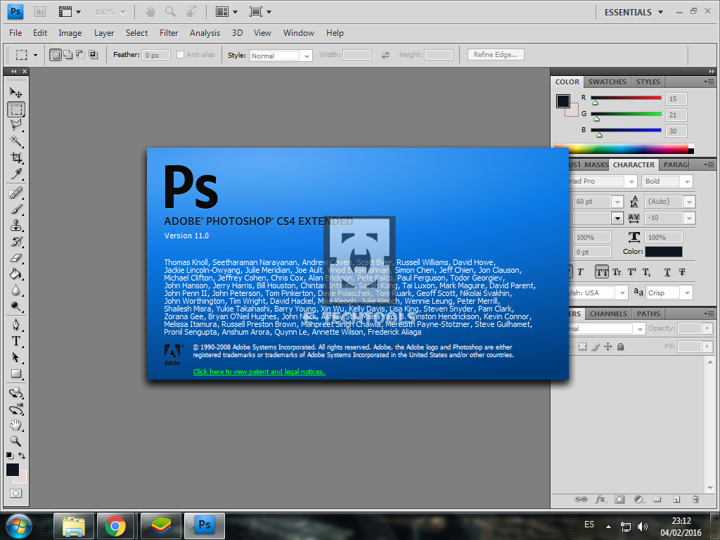 Adobe photoshop cs4 extended 2016 crack only mac os x rhapsody