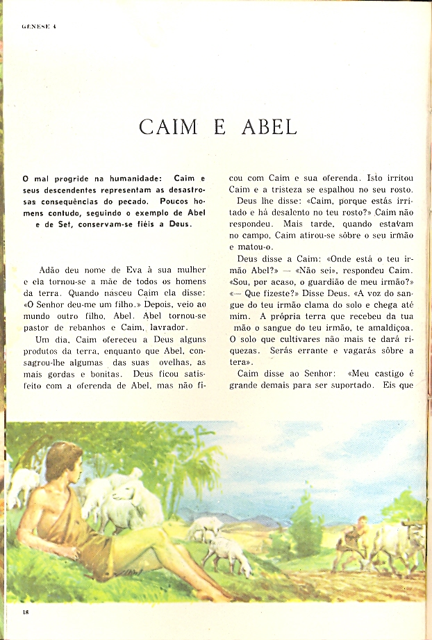 História Sagrada CAIM E ABEL História Sagrada CAIM E ABEL