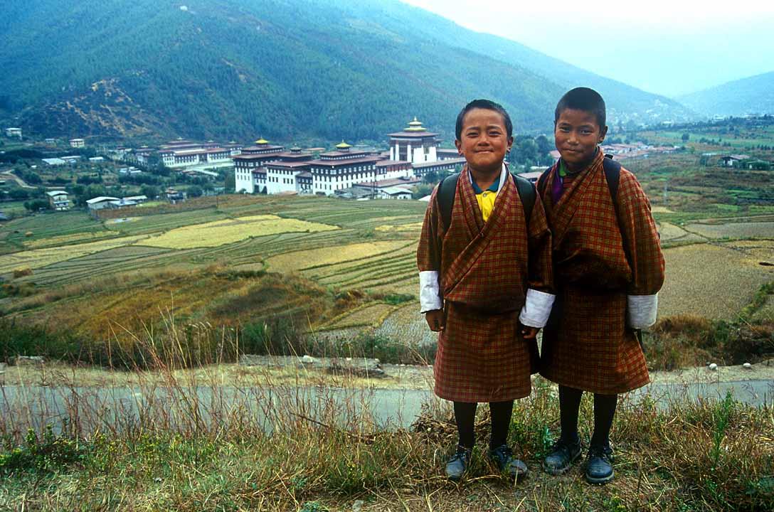 Children in Bhutan, ブータンの子ども達