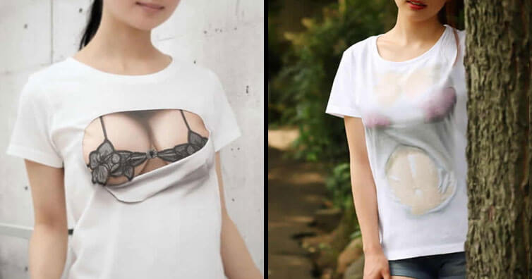 These Optical Illusion T-Shirts Brought Our Dream For A 'Perfect' Body To A Reality