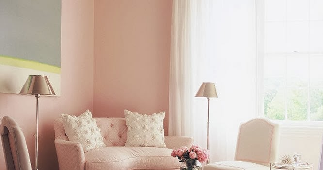 Salas de color rosa - Decoración de salas con estilo