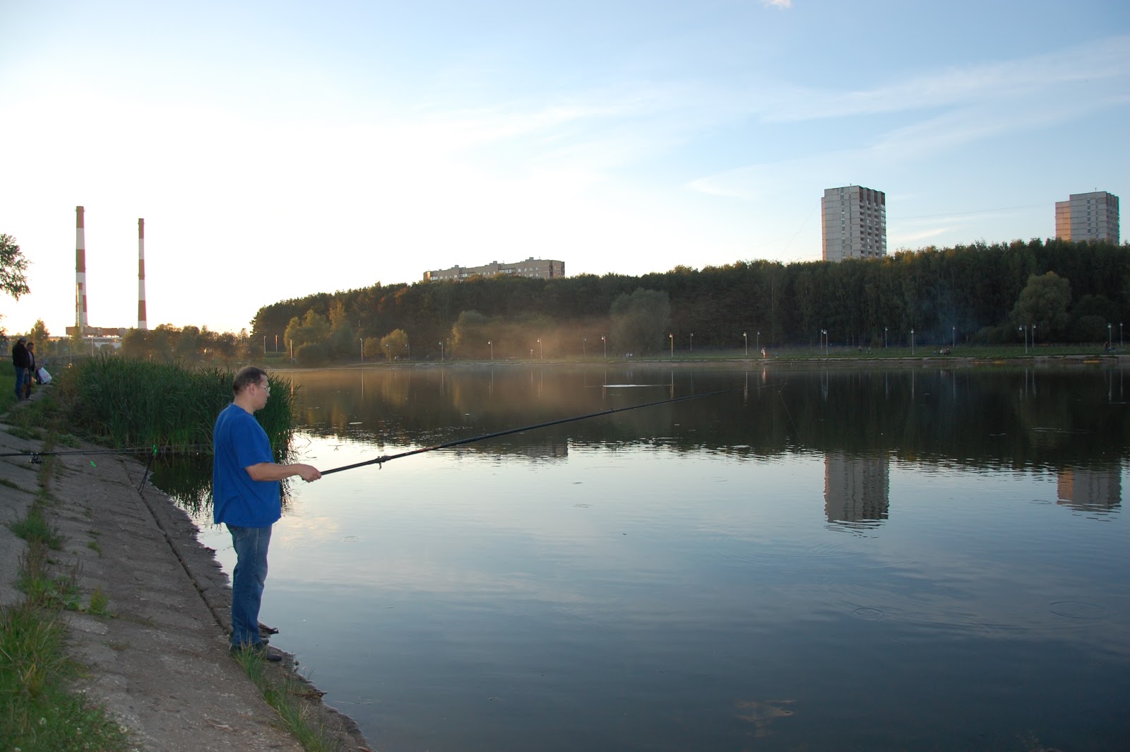 Школьное озеро в зеленограде