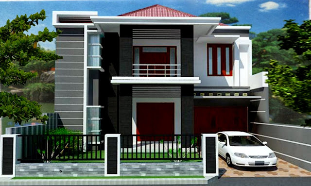 Model Rumah Minimalis Lantai 2 Design Rumah Minimalis