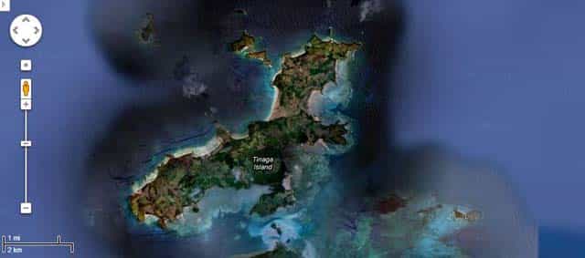 Tinaga Island and Calaguas Island Google Map