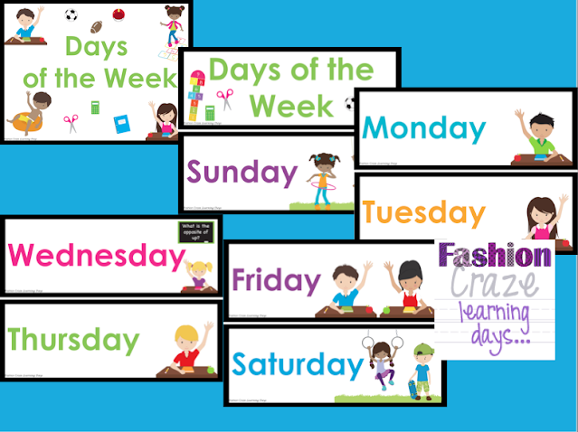 days of the week