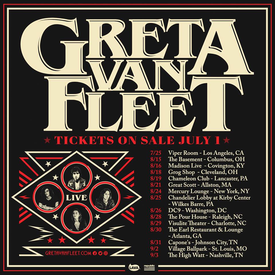 tour dates greta van fleet