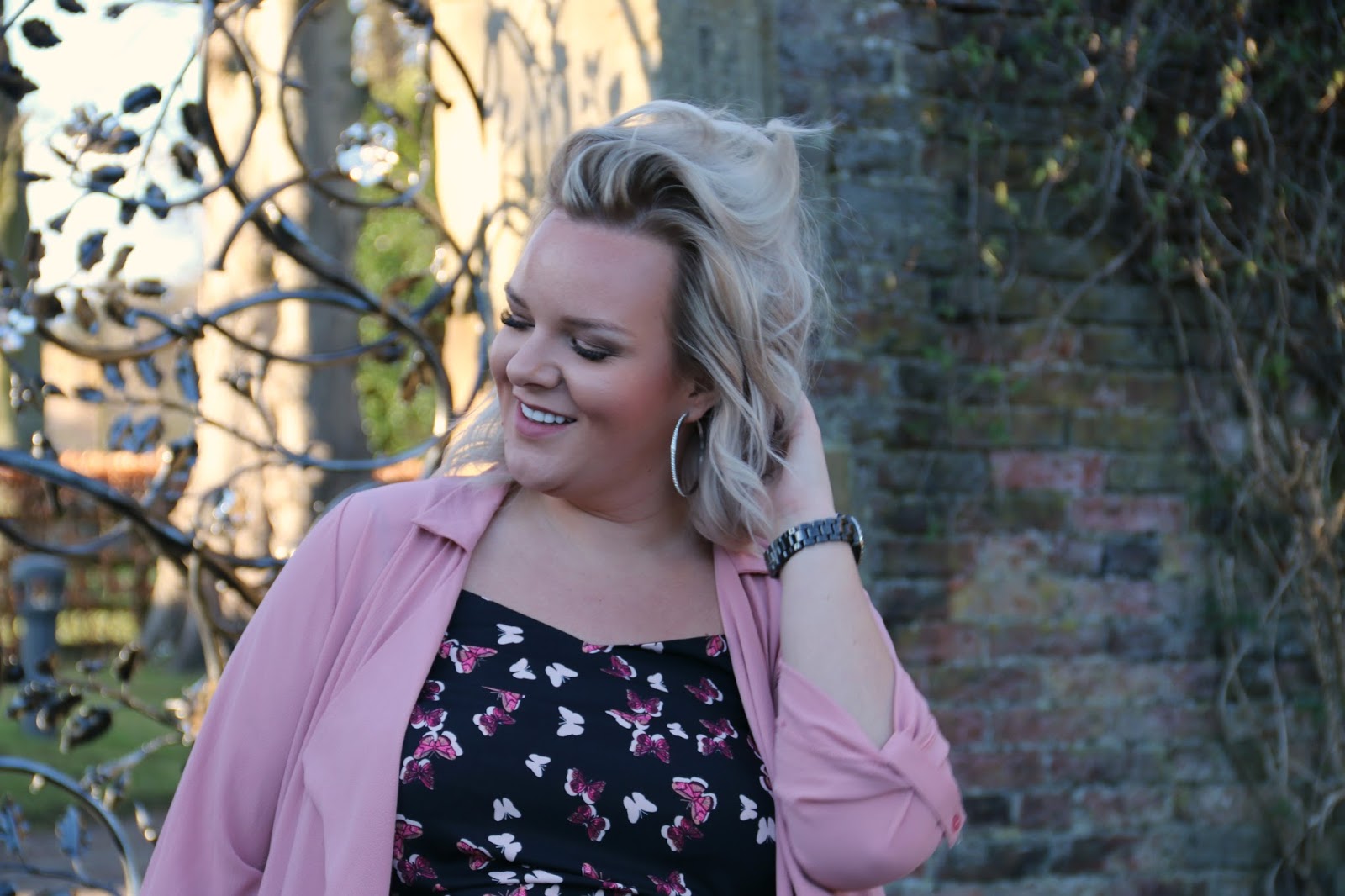 Goal setting and plus size spring fashion by whatlauraloves