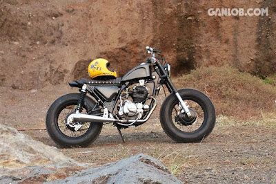 Kawasaki Binter Merzy KZ 200 Bratstyle Bobber Rasa 