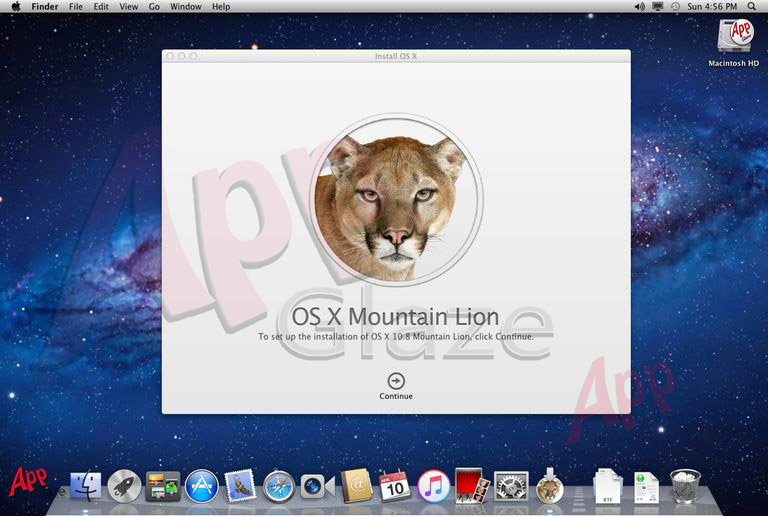 macOS X Mountain Lion 10.8.5