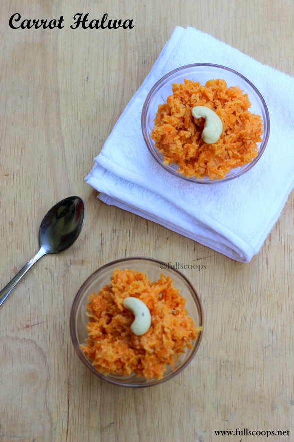 Easy Carrot Halwa in Microwave Full Scoops A food blog with easy