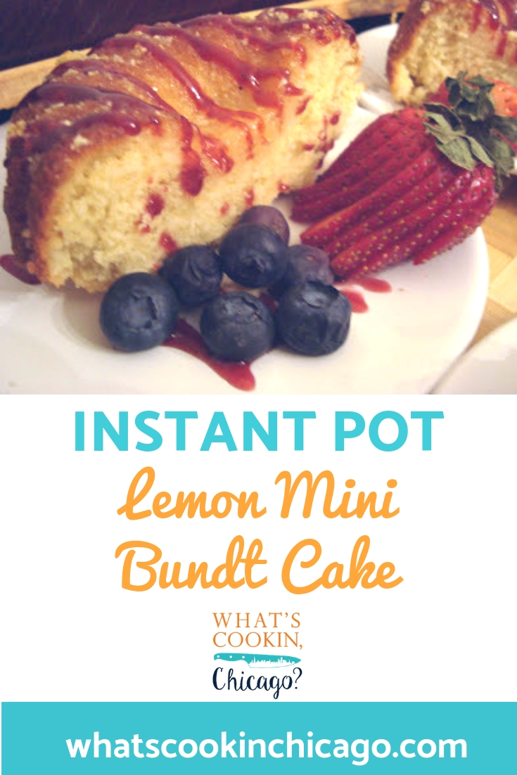 Instant Pot Lemon Bundt Cake • Simple Sumptuous Cooking