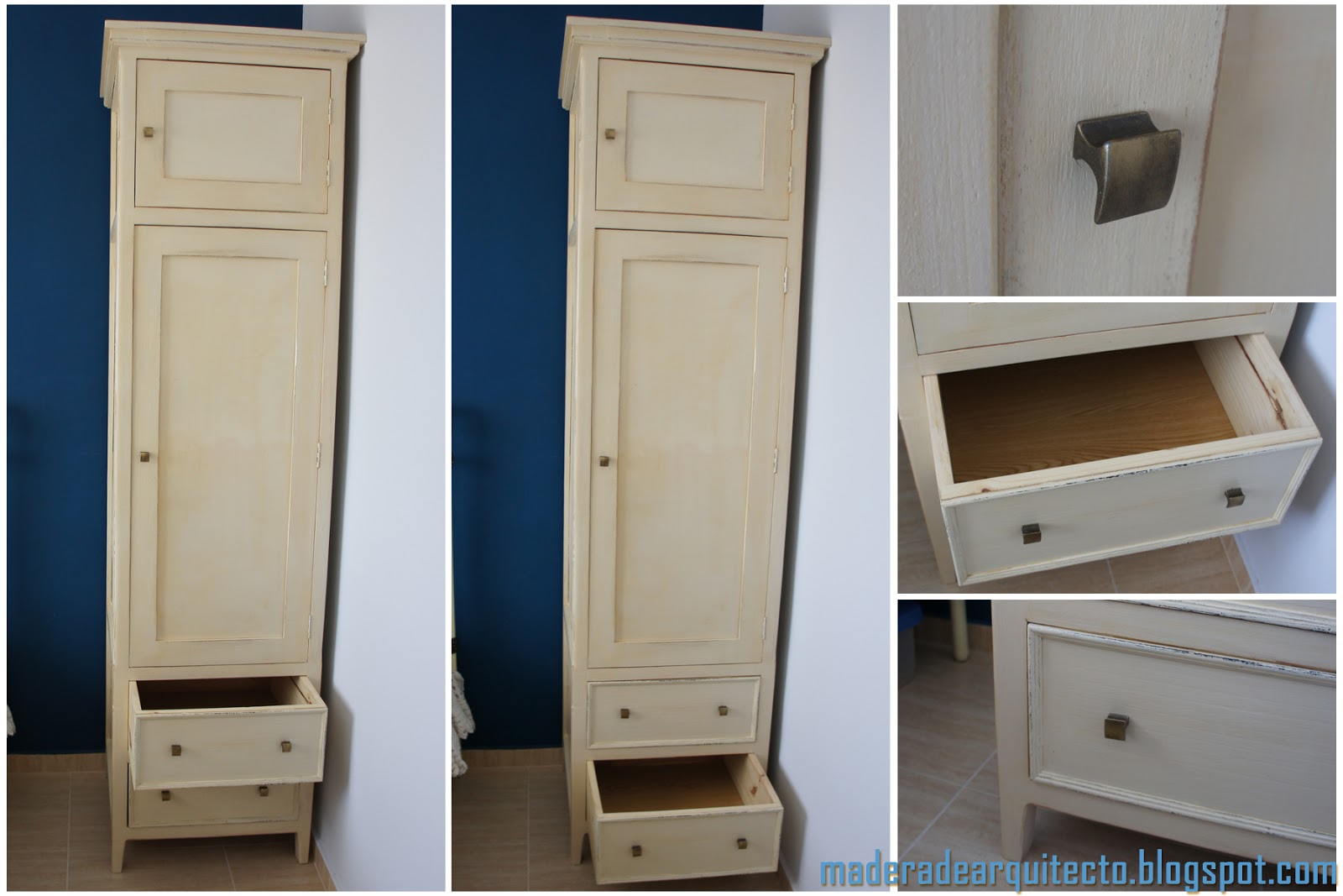 madera de arquitecto: Diseño de muebles. Armario.