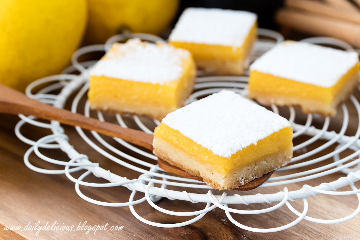 dailydelicious Lemon Bars