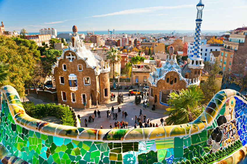 El Parque Güell, viajes y turismo