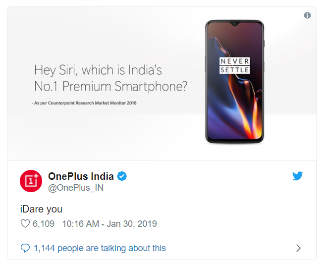OnePlus  Become India’s 2nd Best Premium Phone Maker