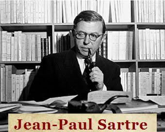 Σελίδες για τον Γάλλο φιλόσοφο Jean-Paul Sartre, 1905-1980
