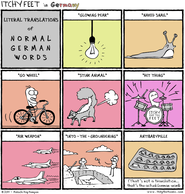 Itchy Feet: the Travel and Language Comic: Limited ...