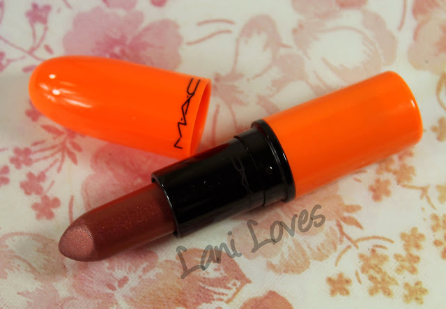 MAC Neo Sci-Fi - Sc-Fi-Delity Lipstick Swatches & Review