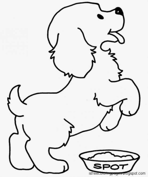 Coloring Pages For Kids Of Dogs Hd Football