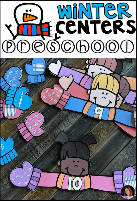 Are you looking for winter themed activities during the busy winter months? Then you will love our on our January Centers for Preschool. Each activity will keep your kids busy, while building important academic skills.