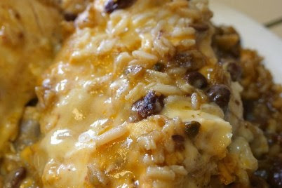 CROCK POT CHEESY CHICKEN RED BEANS AND RICE