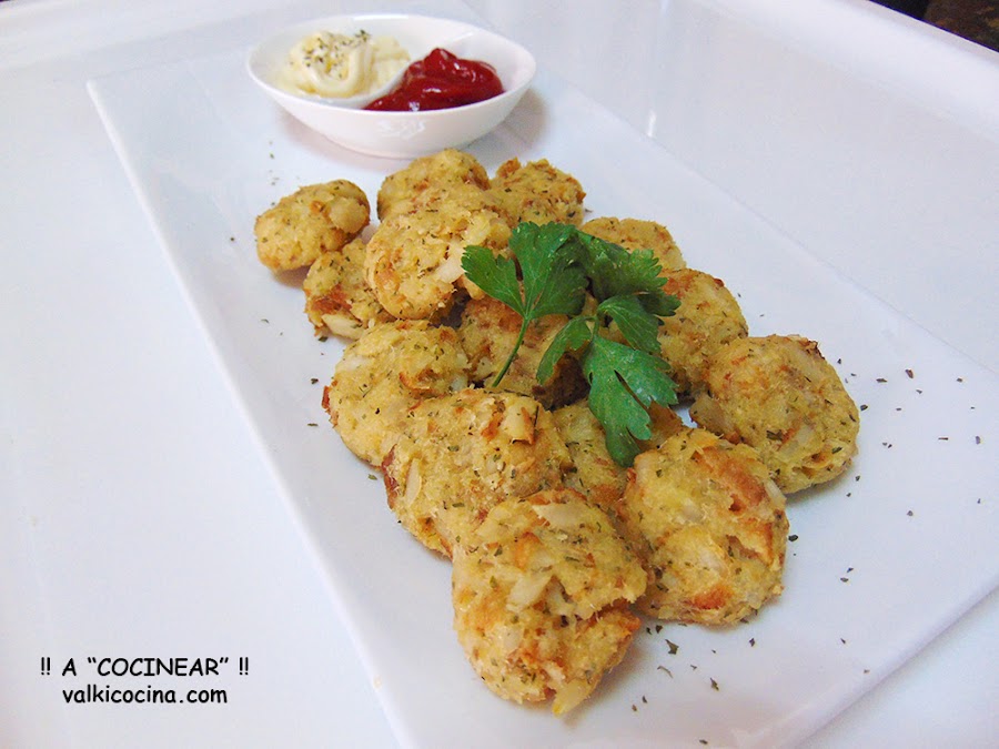 Bocaditos de pescado al horno