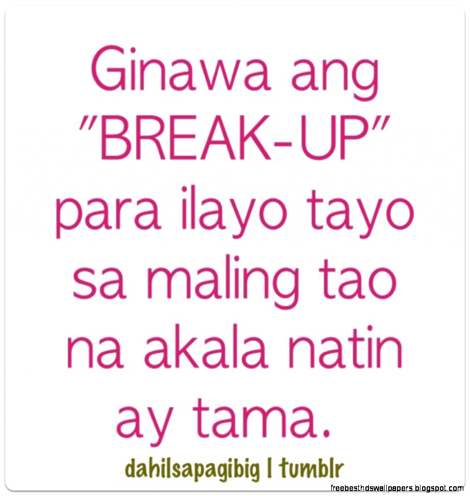 BROKEN HEARTED QUOTES TAGALOG WALLPAPER image quotes at