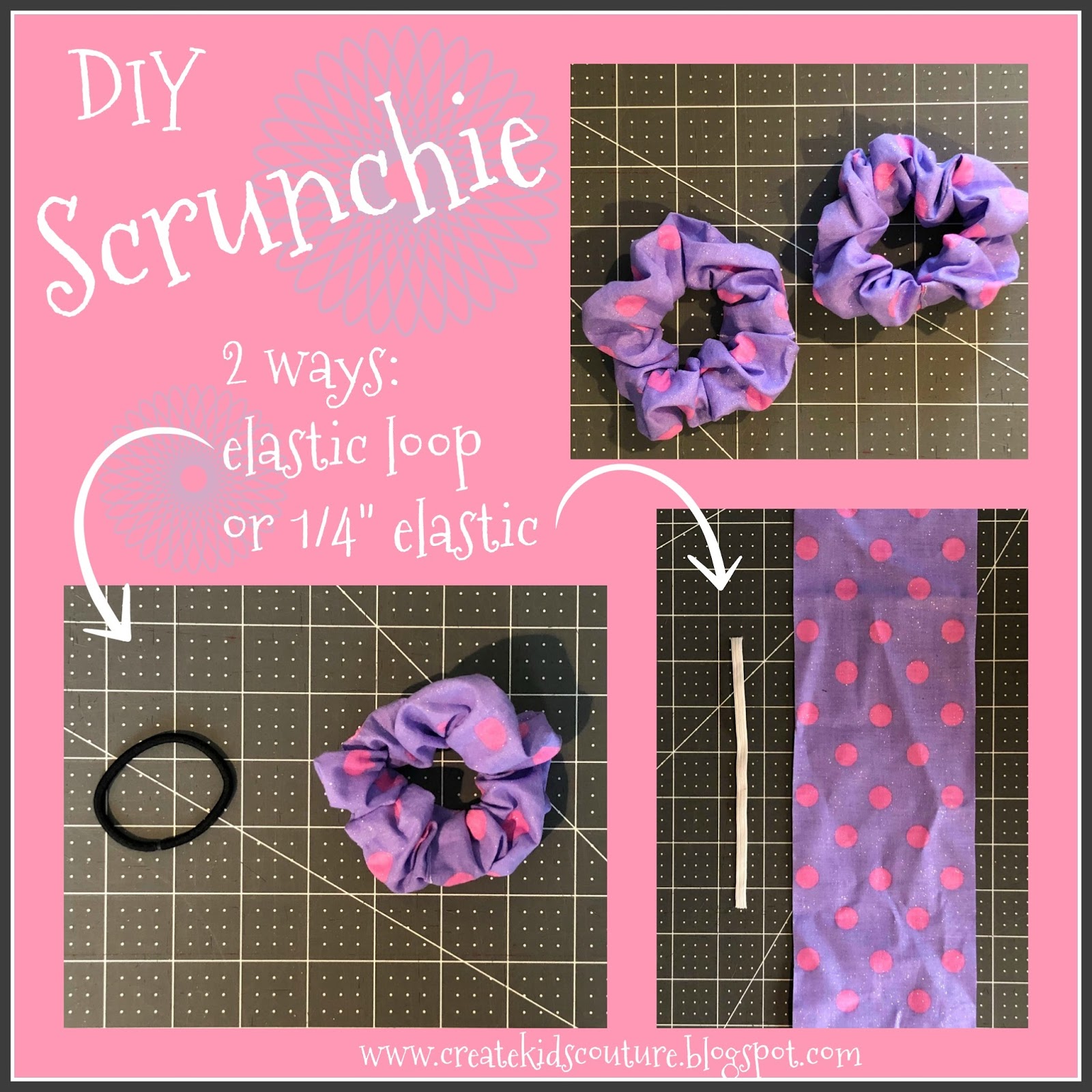 enfer sans fil Remarquable diy scrunchie measurements degré Colonial ça ira