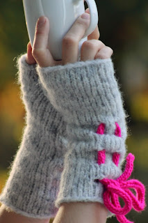 Ruched Mitts