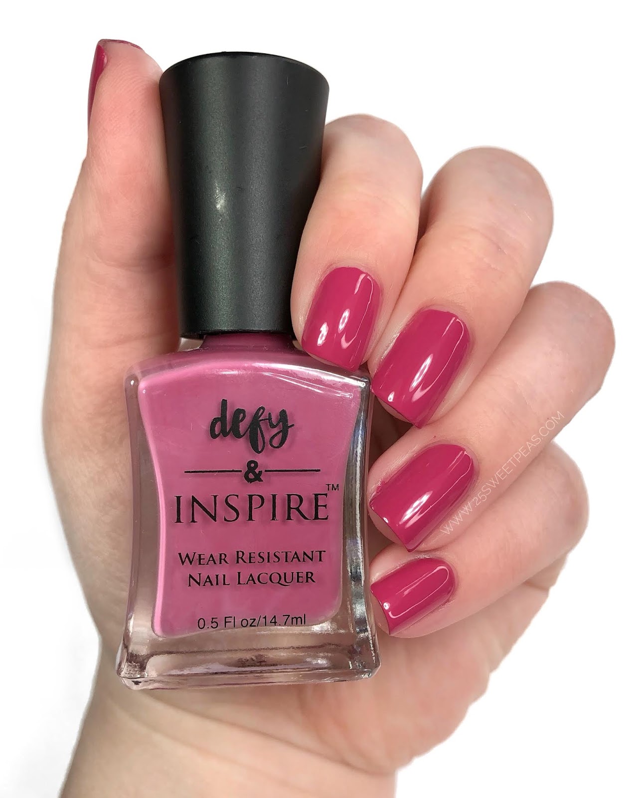 Defy & Inspire Nail Polish and Lipstick — 25 Sweetpeas