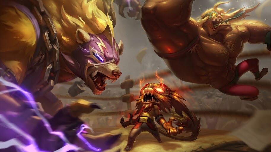El Rayo, Volibear, Rework, New, Splash Art, 8K, #3.1875