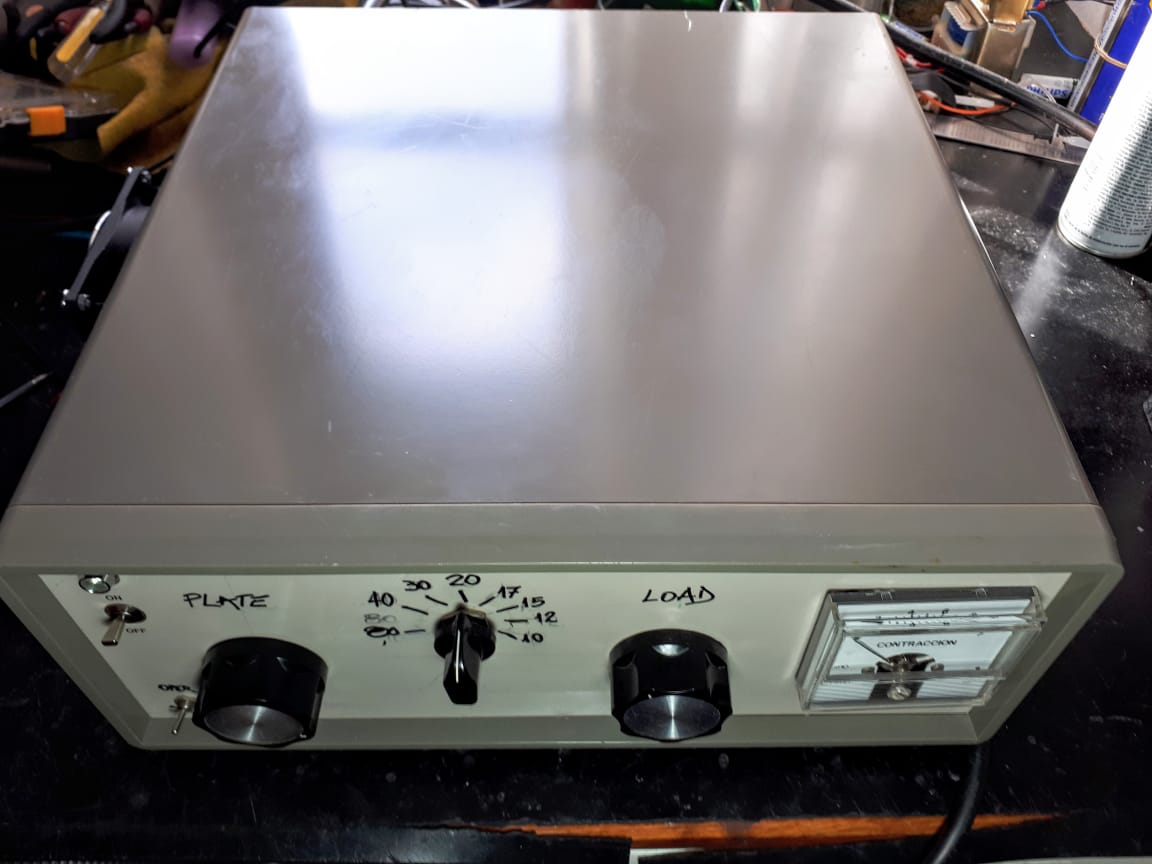 LU7YS Sergio Landoni, : Single GI46B "DX´pedition" HF linear amplifier