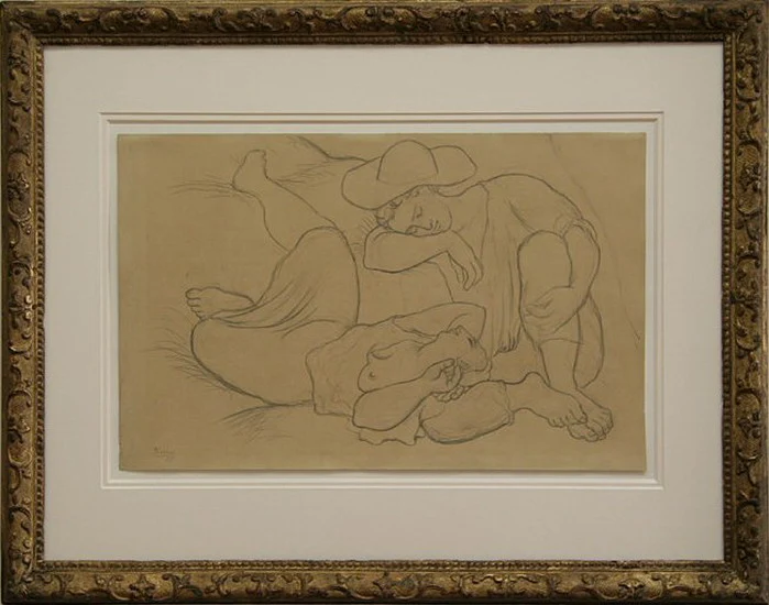 Pablo-Picasso-La-Sieste-1919