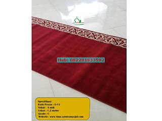 Harga Karpet Sajadah Untuk Masjid di Solo | Hub: 082281833592