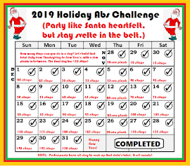 2019 Holiday Abs Challenge
