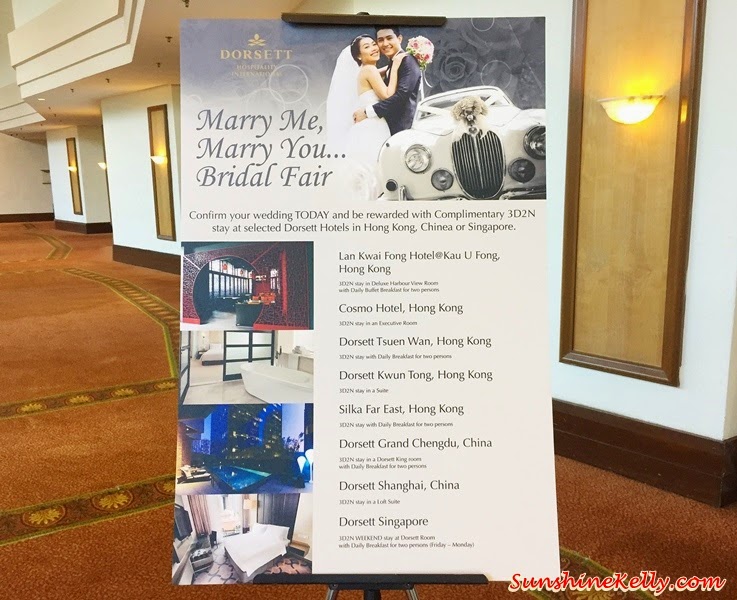 Marry Me, Marry You, Bridal Fair 2015, Dorsett International, Wedding Checklist, Wedding