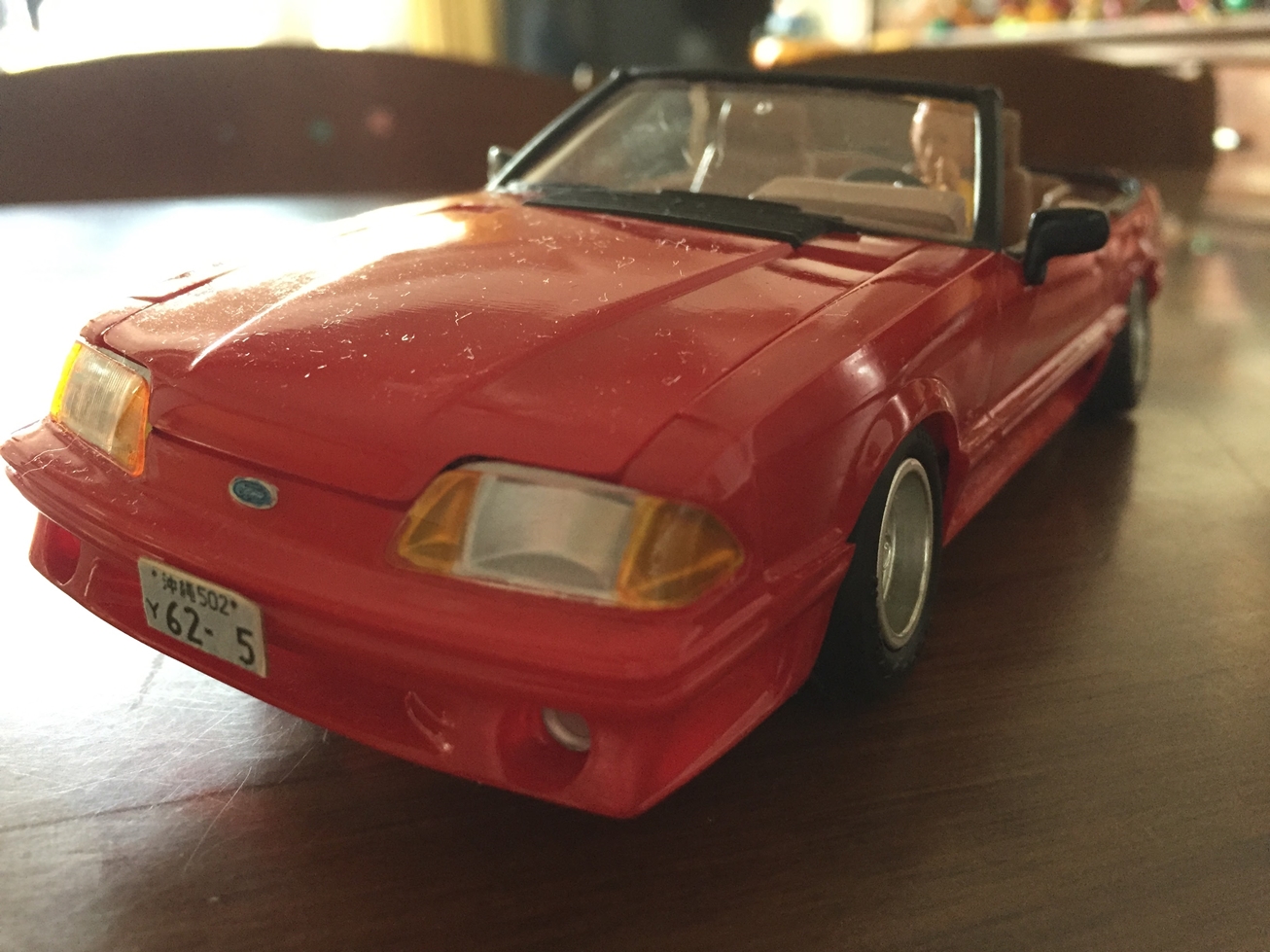 羽沢RAdio: 1989 Mustang GT Convertible : Monogram High Performance Series  1/24 マスタングGTコンバーチブル モノグラム