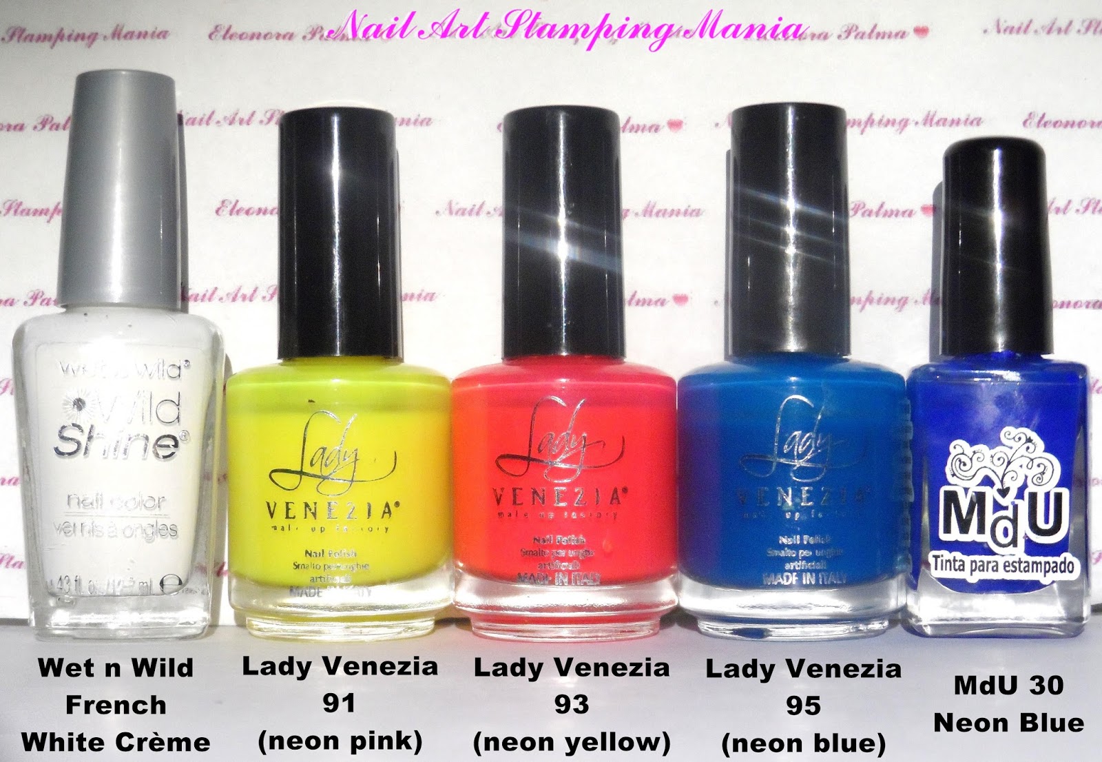 Nail Art Stamping Mania Rainbow Manicure and Butterflies with Lina Nail Art Supplies 4 Season