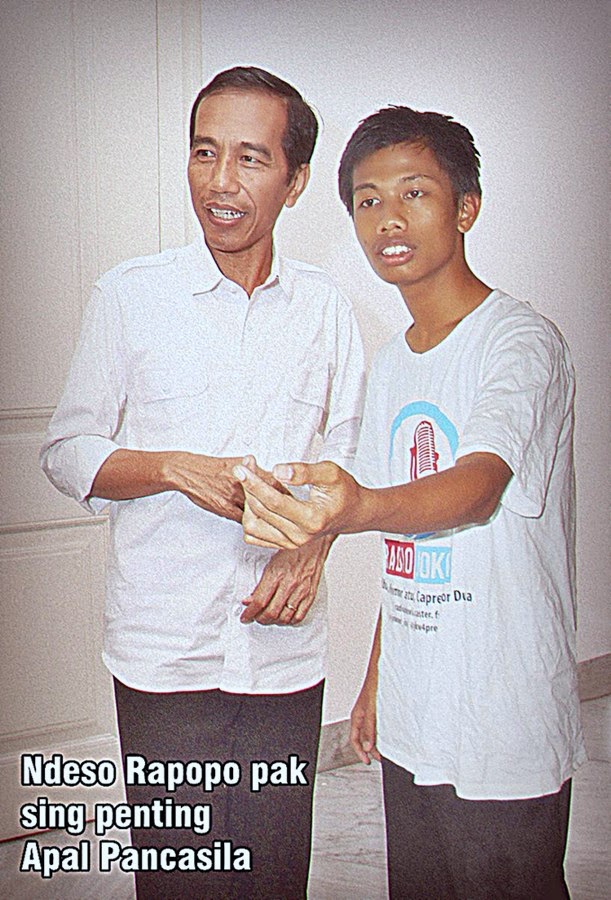 Jokowi dan Agus Mulyadi
