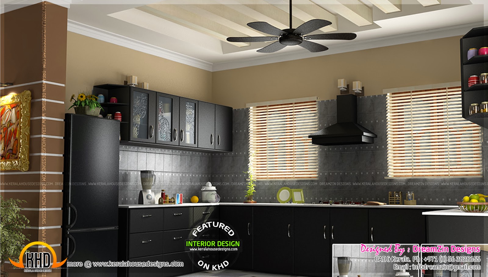 Kitchen Interior + Dining area Design Home Kerala Plans Kitchen Interior + Dining area Design Home Kerala Plans