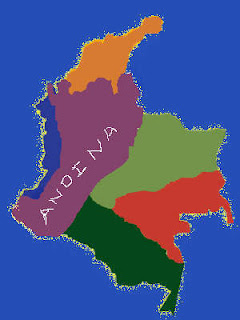 Mapas de la Región andina Imagui