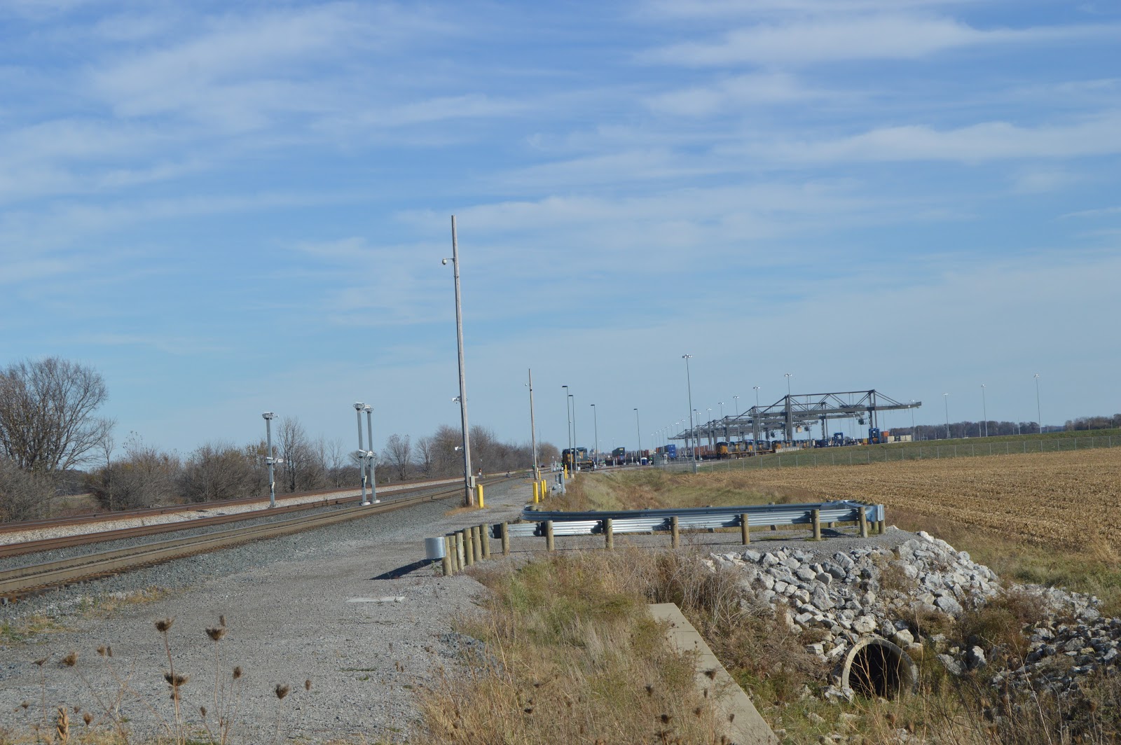 Towns and Nature North Baltimore, OH Largest CSX Intermodal Yard