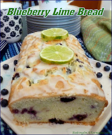 Light and refreshing, Blueberry Lime Bread features a subtle citrus flavor studded with the burst of fresh blueberries. | Recipe developed by www.BakingInATornado.com | #recipe 