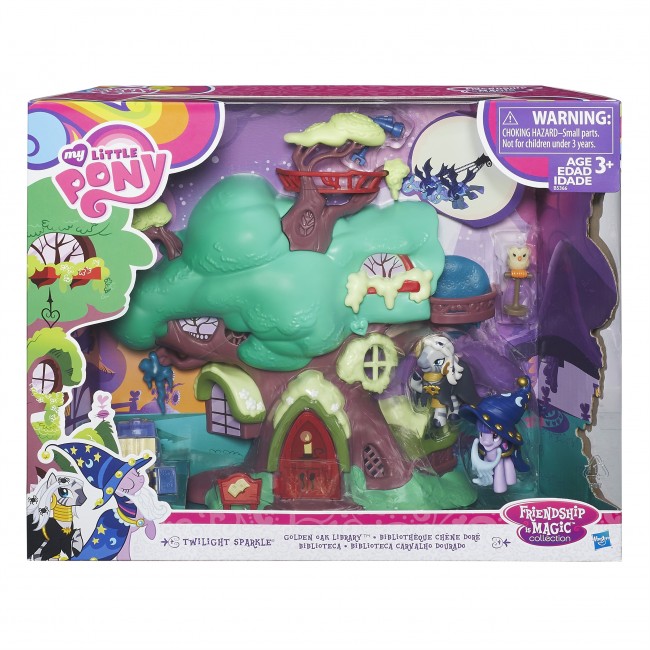 HQ Images found of Golden Oak Library from FiM Collection | MLP Merch