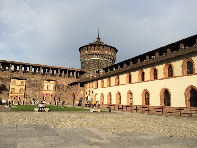 Sforza Castle in Milano